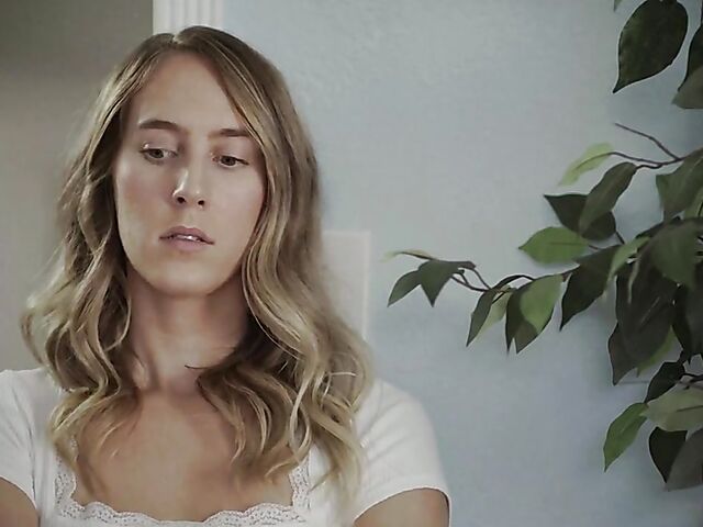 Cadence Lux - Stepdad catches daughter masturbating and fucks her horny pussy properly