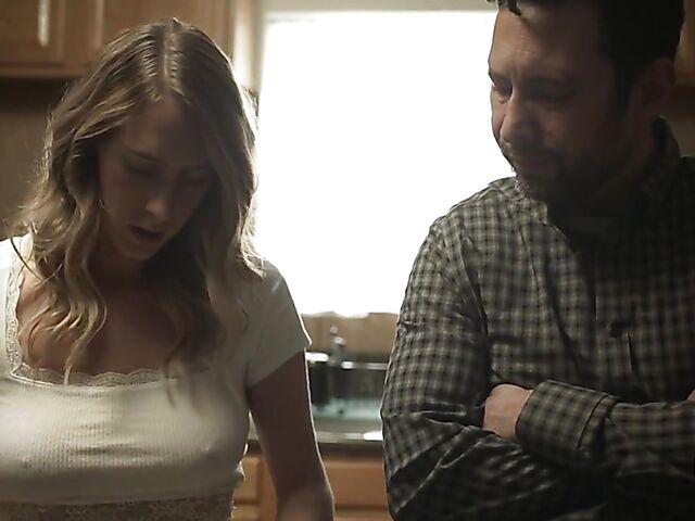 Cadence Lux - Stepdad catches daughter masturbating and fucks her horny pussy properly