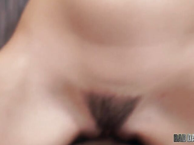 Cadey Mercury - Wake up fuck and creampie with cute stepdaughter POV