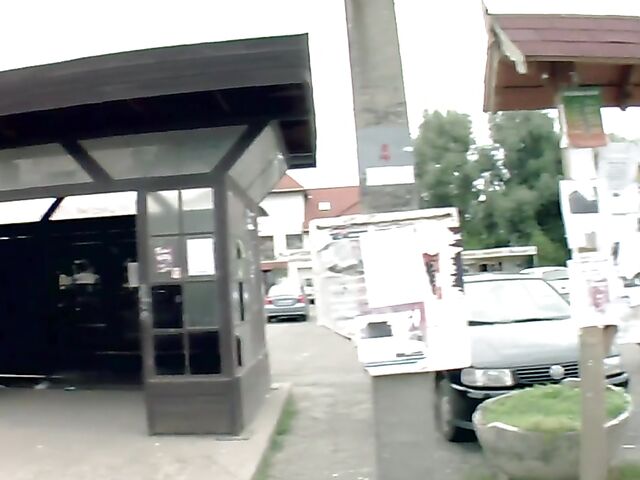 Raven-haired big tits MILF outdoor threesome with bad guys featuring Alma Black