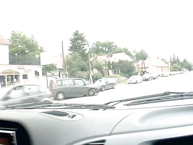 Raven-haired big tits MILF outdoor threesome with bad guys featuring Alma Black