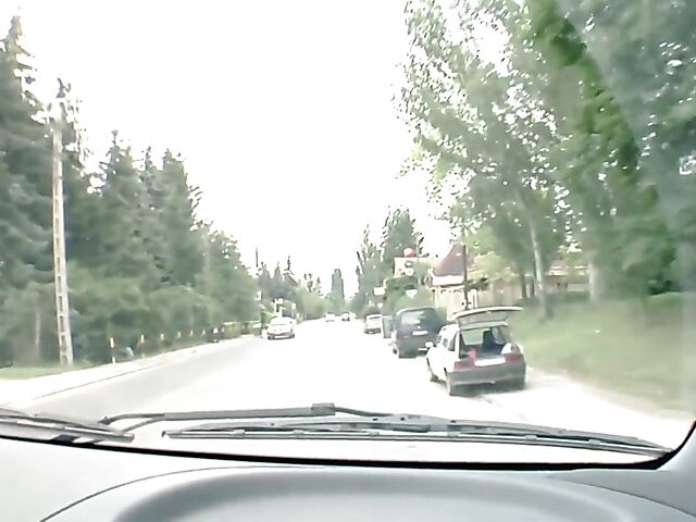 Raven-haired big tits MILF outdoor threesome with bad guys featuring Alma Black