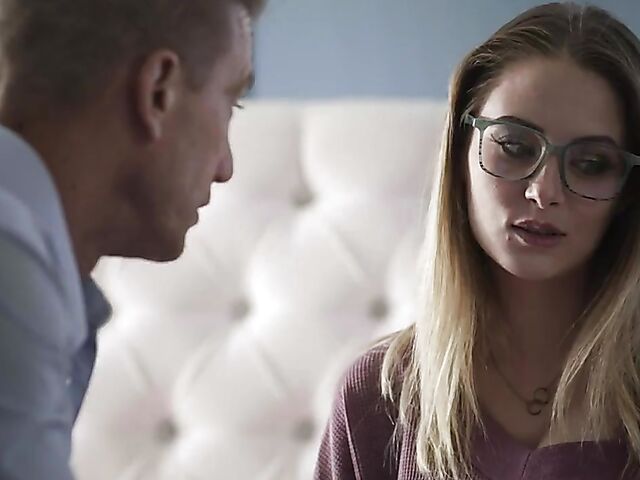 Stepdad and daughter forbidden lust with Kyler Quinn and Ryan Mclane