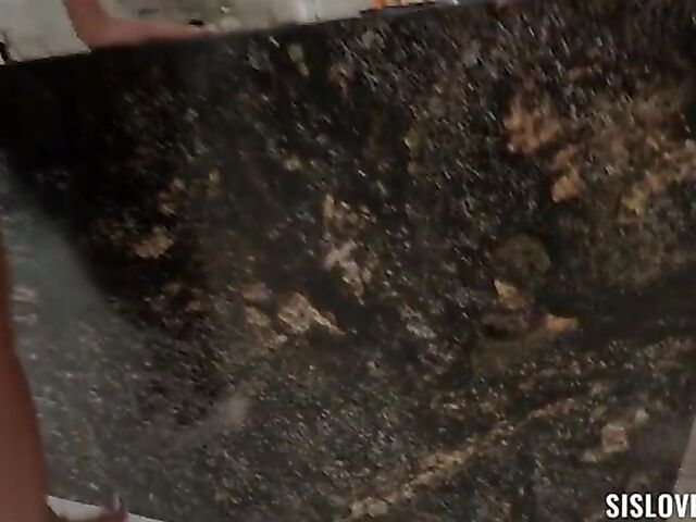 Luna Mills - Big tits asian teen POV with her white stepbrother