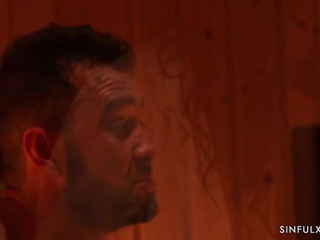 Anna De Ville watches her man have sensual sex in the dark with his mistress Antonia Sainz