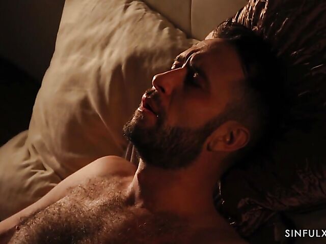 Anna De Ville watches her man have sensual sex in the dark with his mistress Antonia Sainz