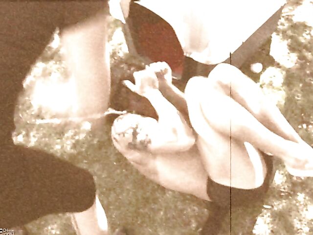 Femdom fuck in the outdoors with horny Roxy Deville