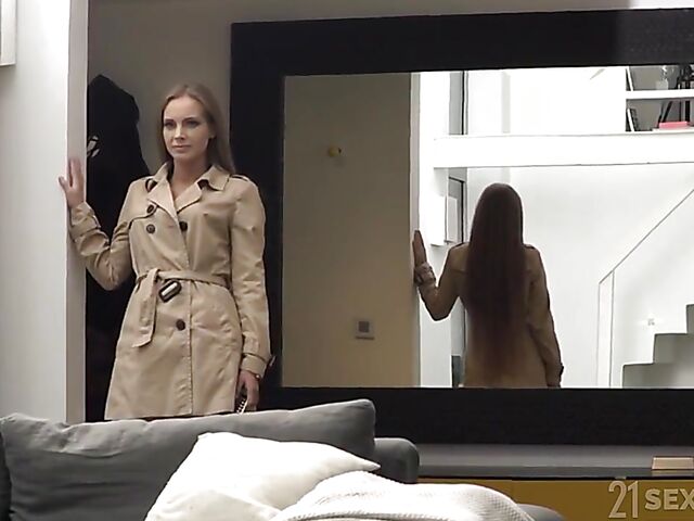 European long hair MILF anal sex featuring Kinuski