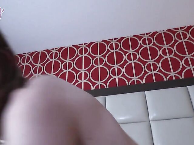 Cute teen Claire Roos gets screwed POV style in her bed