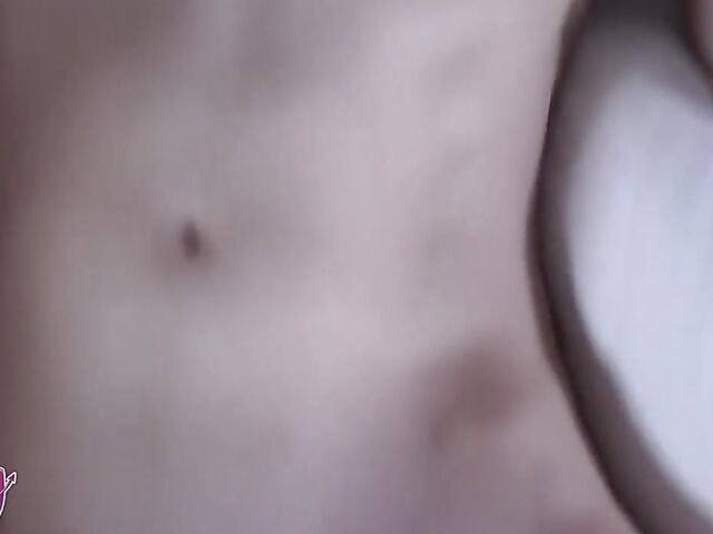 Cute teen Claire Roos gets screwed POV style in her bed