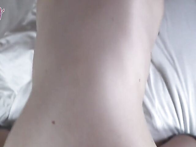 Cute teen Claire Roos gets screwed POV style in her bed