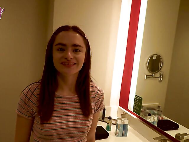 Reese Robbins - Small tits teen POV with her stepdaddy