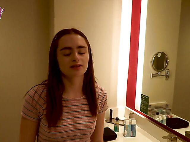 Reese Robbins - Small tits teen POV with her stepdaddy