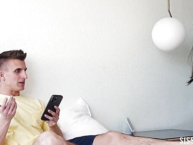 Step sister swap teen foursome with Angel Gostosa and Lily Lou