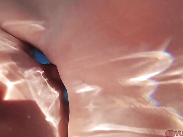 Bikini MILF underwater sex in the pool with anal fucking and vaginal creampie featuring Sofie Marie