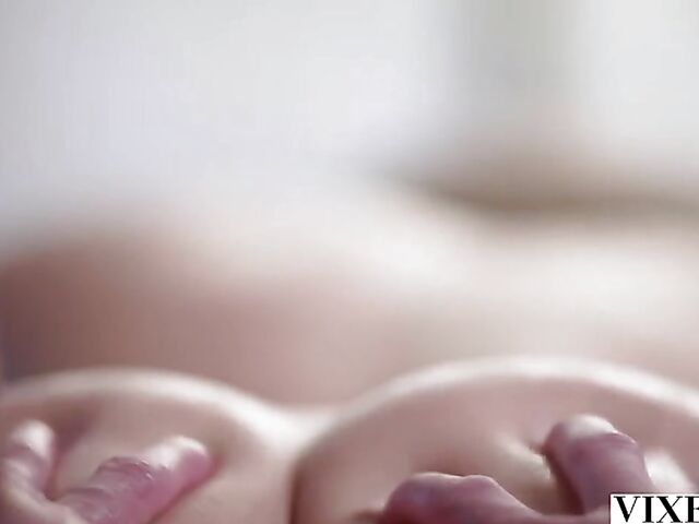 When sensual massage leads to hard sex featuring beautiful Kayley Gunner