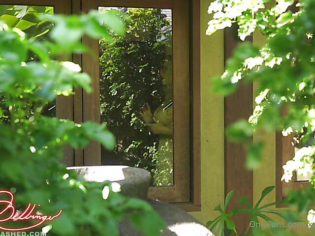 Xev Bellringer - MILF with glasses masturbation orgasm while home alone