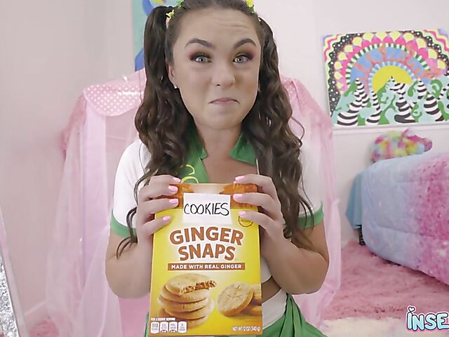 POV sex in uniform with nasty cookie girl Nicole Sage