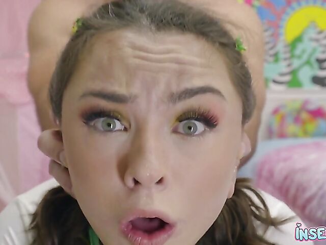 POV sex in uniform with nasty cookie girl Nicole Sage