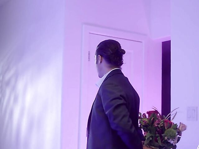 Pristine Edge - Sexy MILF in red mini dress fuck after romantic dinner