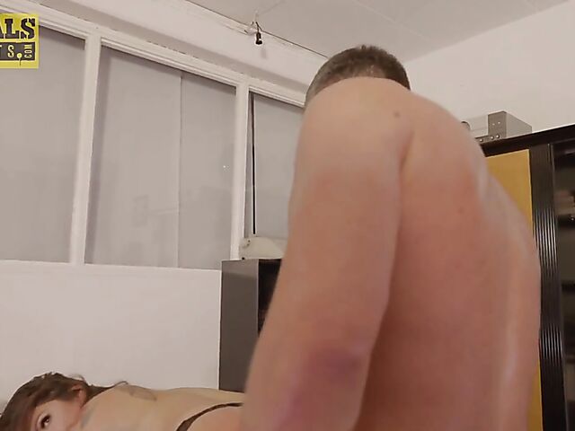 Lily Veroni - Elegant Italian office MILF rough fucked by Pascal White