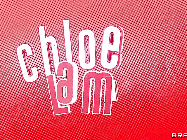 Hot cupida with huge fake tits Chloe Lamour seduces a boy