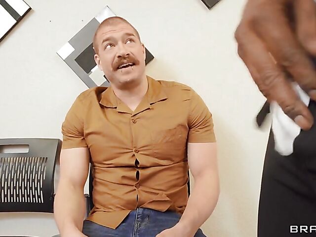 Anal fuck in black latex skirt with MILF dentist Pristine Edge