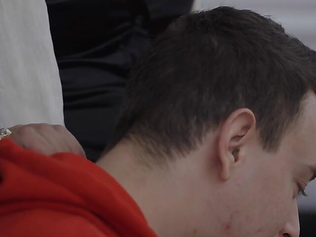 Mature young guy porn with 51-year-old tutor Arwen seducing her student Nikki Nuttz into fucking her sexy old pussy