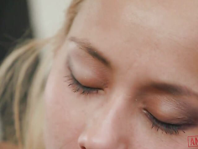 Slim Veronica Leal gets ass fucked on the massage table