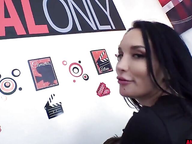 Sweet ass anal brunette Gabi Paltrova loves it so much