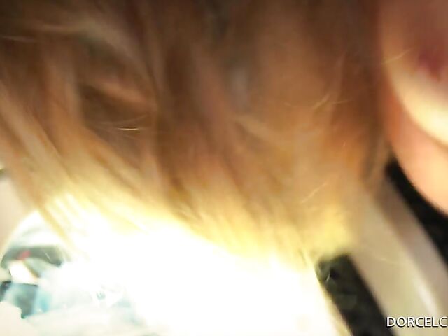 Outdoor quickie in the night with big tits slut Tiffany Leiddi