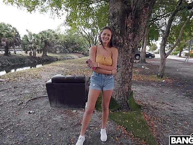 Van fuck adventure of big natural boobs girl JC Wilds