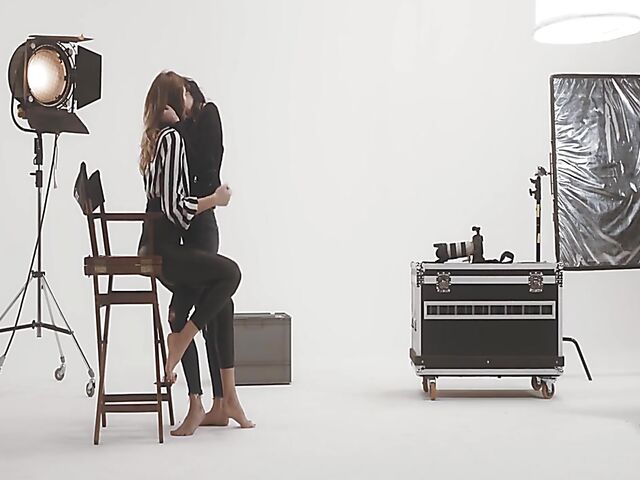 Leanne Lace gets eaten out by lesbian photographer Sylvia