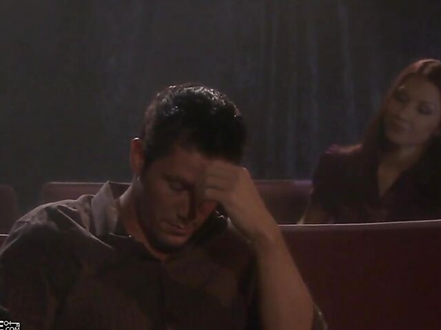 Cinema fuck with moaning babe Ann Marie Rios