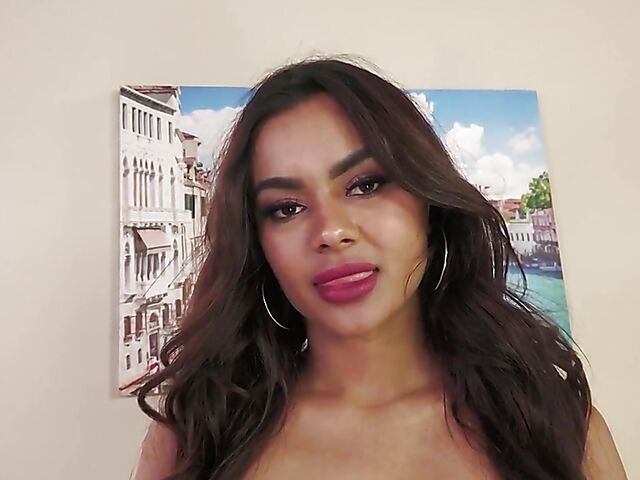 Exotic Numi Zarah with big natural tits gets boned