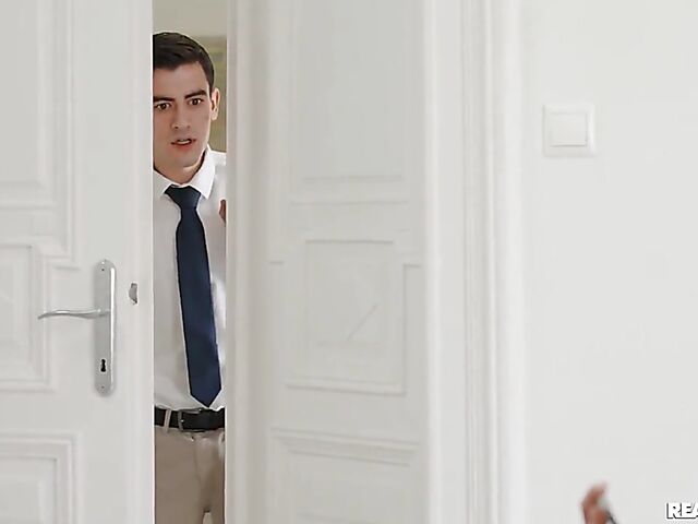 Zlata Shine - Secretary with glasses anal fucked at work