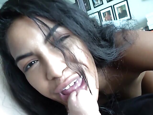 Maya Farrell - Exotic stepdaughter POV fun time with daddy