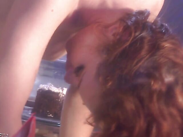 Justine Joli & Heather Vandeven - Hot lesbian waitresses have sex