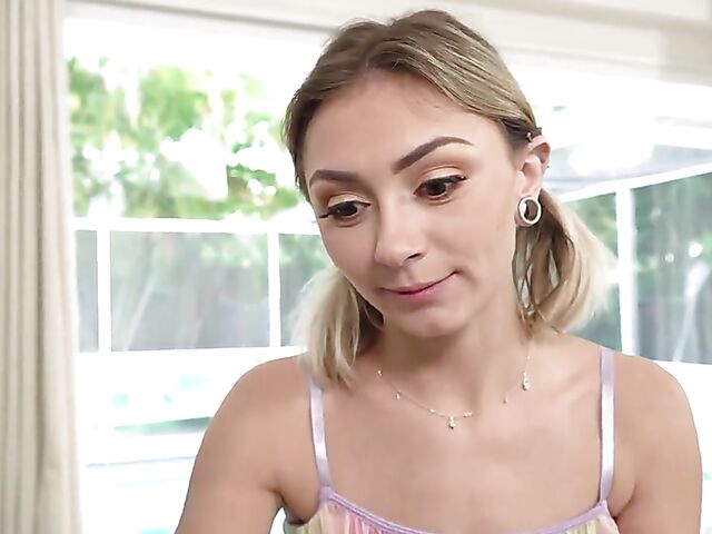 Interracial creamy fuck with teen BBC lover Chloe Temple