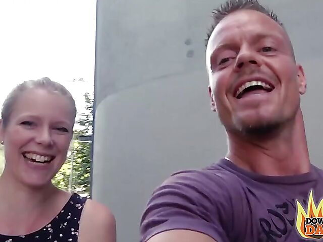 German public fuck with pierced clit blonde Claudia Swea aka Claudia Bitch