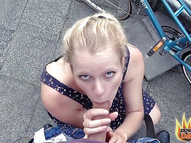 German public fuck with pierced clit blonde Claudia Swea aka Claudia Bitch