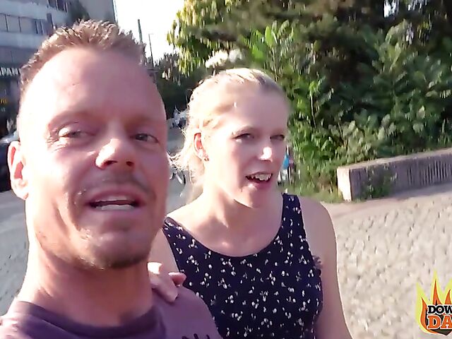 German public fuck with pierced clit blonde Claudia Swea aka Claudia Bitch