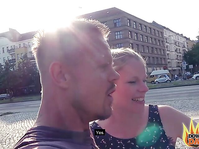 German public fuck with pierced clit blonde Claudia Swea aka Claudia Bitch