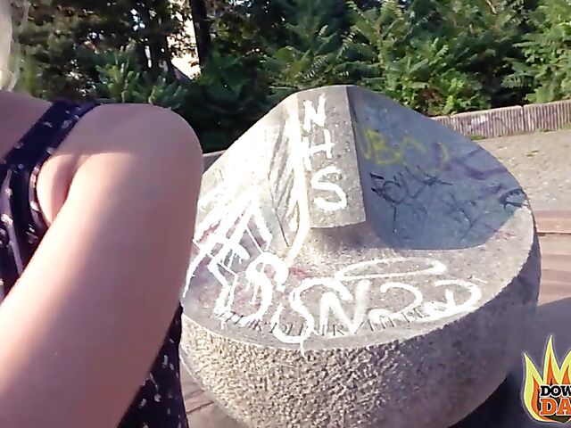 German public fuck with pierced clit blonde Claudia Swea aka Claudia Bitch