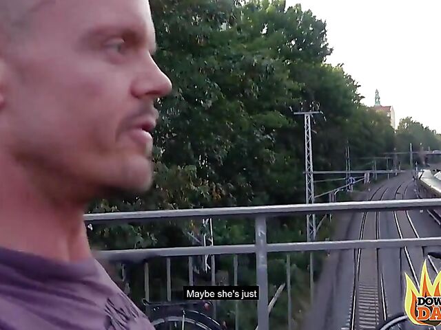 German public fuck with pierced clit blonde Claudia Swea aka Claudia Bitch