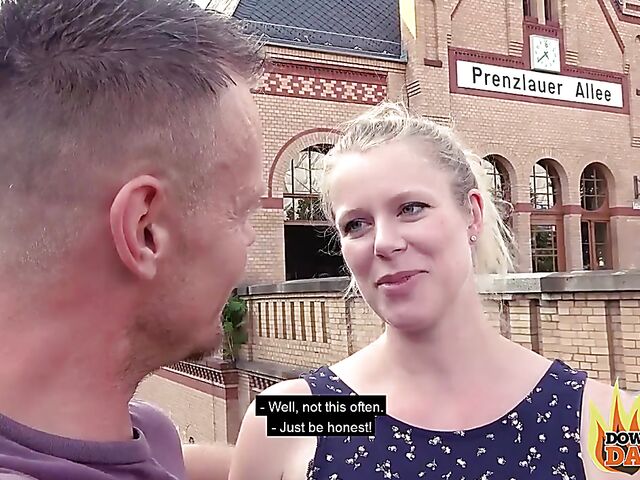 German public fuck with pierced clit blonde Claudia Swea aka Claudia Bitch