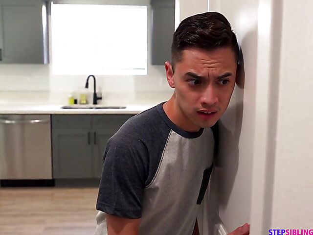 Small tits teen Molly Little is horny and her stepbro Juan Loco can help