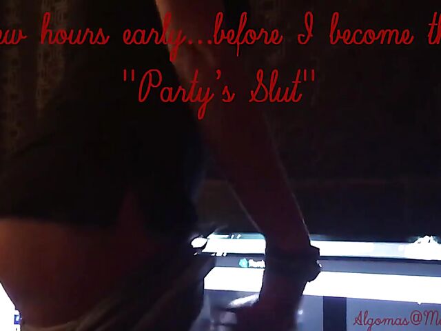 Insatiable Algomas' homemade DP sextape with 2 guys