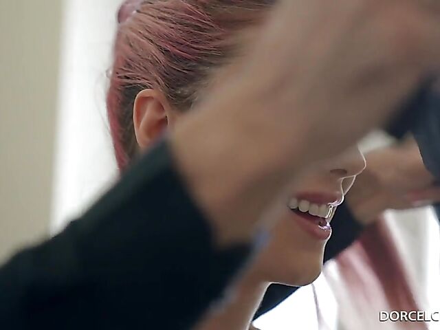 Shona River's blindfolded threesome with DP