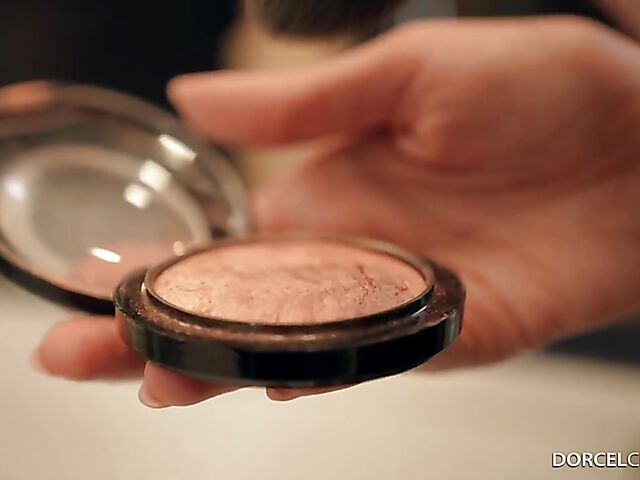 Shona River's blindfolded threesome with DP